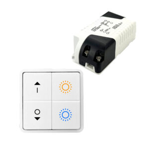 Forprogrammeret Casambi pakkeløsning til DALI Tunable White med PS50mA og batteriløst tryk